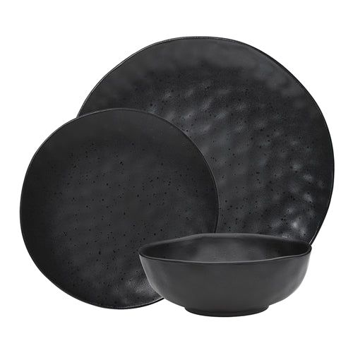 Speckle Dinner Set 12PCE - Ebony