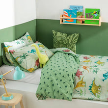 Load image into Gallery viewer, Dinosaur Quilt Cover Set - Double
