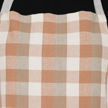 Load image into Gallery viewer, Double Check Apron - Salmon Pink
