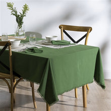 Load image into Gallery viewer, Fray Tablecloth - Assorted
